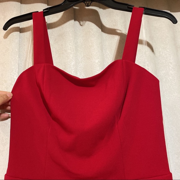 crystal sky jumpsuit shorts red XS S M - Picture 6 of 8